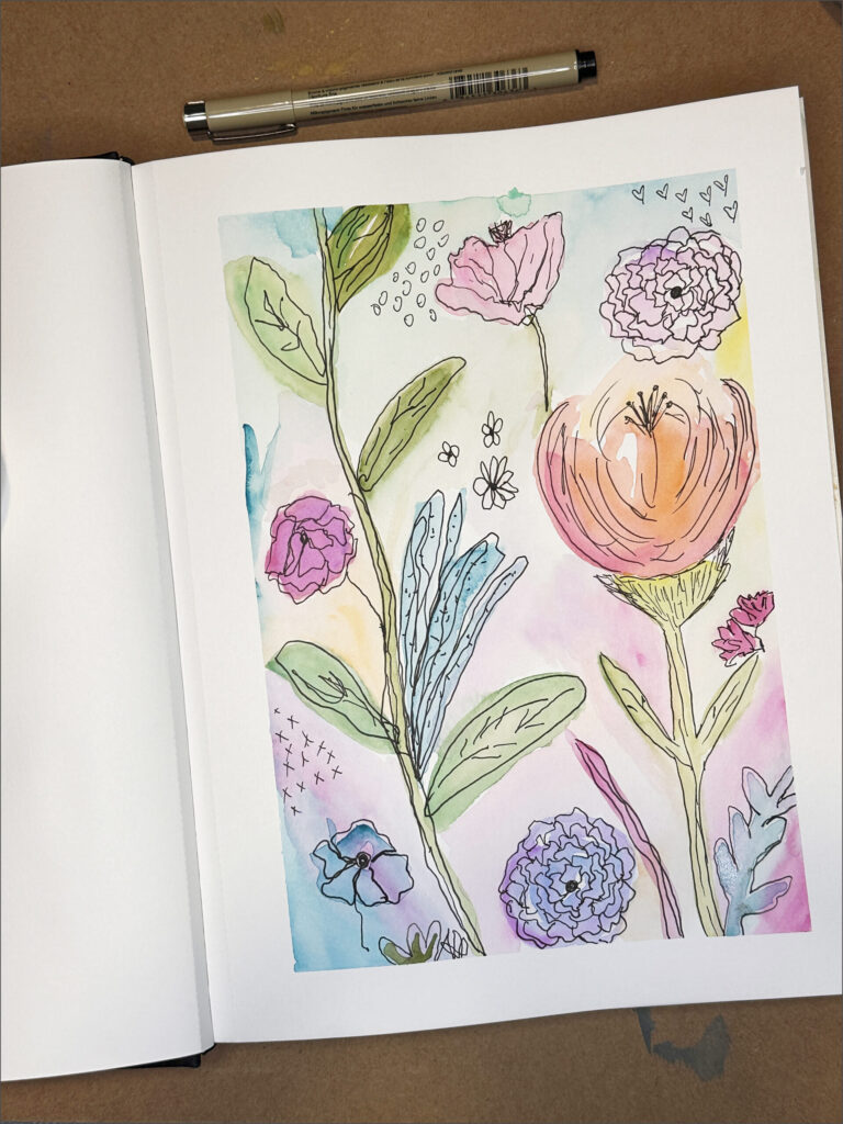Watercolor Practice: A Journey